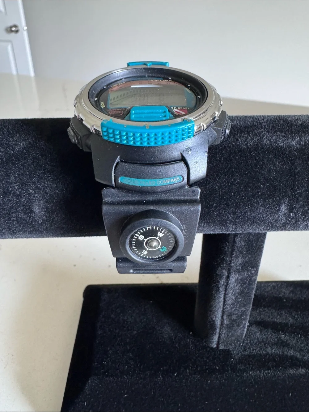 Vintage Timex Reef Gear Indiglo Backlight Illumination digital sports Watch